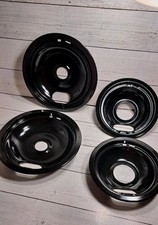 Panelas de gotejamento para fogão elétrico, panelas de gotejamento para fogão elétrico duas 6 polegadas e duas 8 polegadas, usado comprar usado  Enviando para Brazil