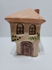 Handpainted ceramic house for sale  Shipping to Ireland