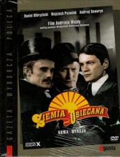 Ziemia obiecana (DVD + Ksiazka) Andrzej Wajda (Shipping Wordwide) Polish film na sprzedaż  PL