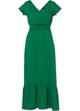 Satin maxikleid minzegrün gebraucht kaufen  Deutschland