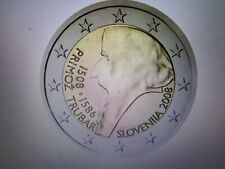 Pièce 2 euros commémorative neuve UNC Slovénie 2008 Primor Trubar, używany na sprzedaż  Wysyłka do Poland