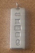 Solid silver ingot for sale  WISBECH