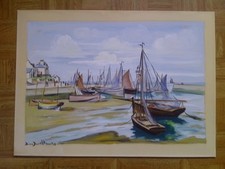 Tableau marine jean d'occasion  Bernay