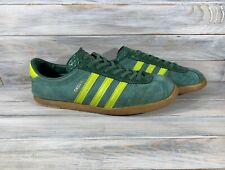 Tênis Adidas London Masculino Vintage 2010 Verde Amarelo Sapatos Casuais Moda, usado comprar usado  Enviando para Brazil