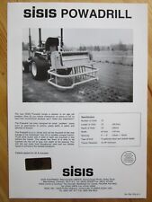 Sisis powadrill sports for sale  LETCHWORTH GARDEN CITY