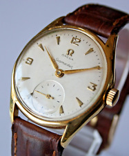 Omega Seamaster "Pre-Ranchero" 18k / 750er Gelbgold Vintage Herrenuhr Ref.: 2507 comprar usado  Enviando para Brazil
