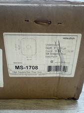 Houzer Club 16-1/4" bacia única de aço inoxidável *LEIA* MS-1708 comprar usado  Enviando para Brazil