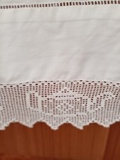 Vintage white linen for sale  LANCING