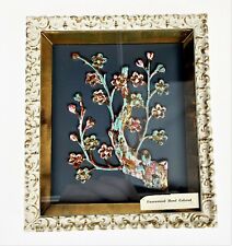 Quadro de plástico retrô Four Seasons vintage EUA americano quadro de árvore colorido à mão comprar usado  Enviando para Brazil