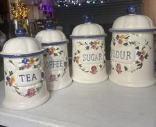 Vntg ceramic canister for sale  Springfield