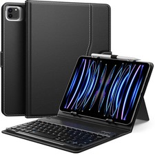Uniwersalne czarne etui na tablet z klawiaturą Qwert, 9-11 cali na sprzedaż  PL