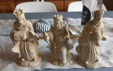 Holzfigur heilige könige gebraucht kaufen  Schwabach