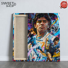 Maradona quadro pop usato  Viu
