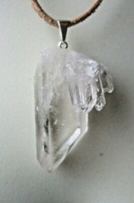 Edelsteinanhänger bergkristal gebraucht kaufen  Waigolshausen
