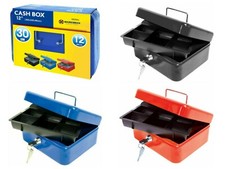 Metal cash box for sale  GLASGOW