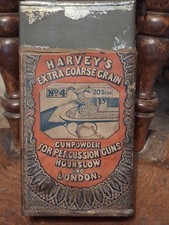 gun powder tin for sale  LEEK