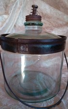 glass kerosene jug for sale  Augusta