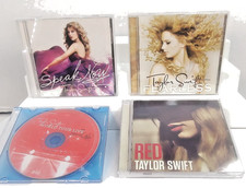Taylor Swift 4 CD Bundle Red, Speak now ,Fearless & Speak Now World Tour Live comprar usado Taylor Swift 4 CD Bundle Red, Speak now ,Fearless & Speak Now World Tour Live comprar usado  Enviando para Brazil