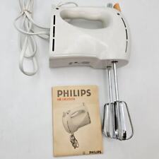 Mixer manual vintage Philips HR1455 com batedores OEM manual original TESTADO limpo comprar usado  Enviando para Brazil