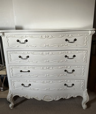 White shabby chic for sale  GRAVESEND