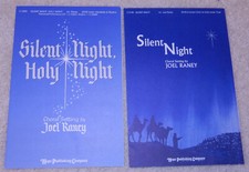 Partitura de música SILENT NIGHT SANCT NIGHT X2 SATB uníssono coro, flauta, sinos piano comprar usado  Enviando para Brazil