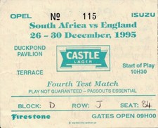 Cricket ticket south for sale  LONDON