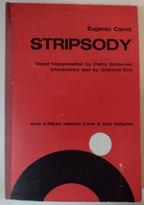 Stripsody eugenio carmi usato  Ancona