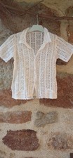 Ancien chemisier blanc d'occasion  Billom
