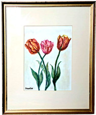 Original botanical watercolor for sale  Santa Fe