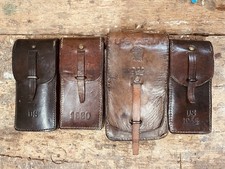 Lot cartouchières cuir d'occasion  Le Havre-