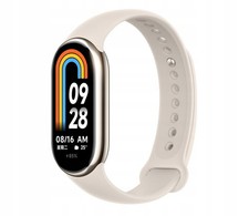 Smartband Xiaomi Mi Band 8 GPS Amoled Bluetooth 5 ATM Złoty na sprzedaż  PL