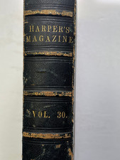 Bound volume harper for sale  Weston