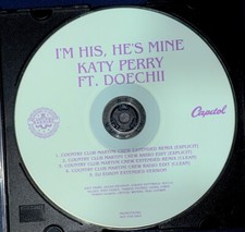 Katy Perry Doechii I'm His He's Mine Remixes CD Promo Single 5 tracks Limited comprar usado  Enviando para Brazil