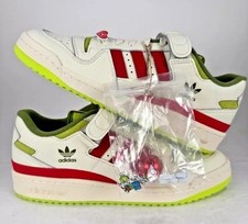 Tamanho 11 - Adidas Dr. Seuss x Forum Low The Grinch - Branco creme  comprar usado  Enviando para Brazil