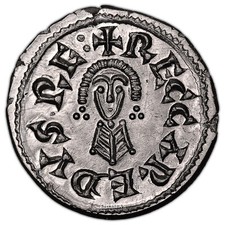 Monnaie tremissis wisigoth d'occasion  France
