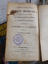 Hooght biblia hebraica gebraucht kaufen  Duisburg