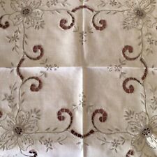 Vintage linen tablecloth for sale  Punta Gorda