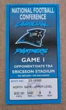 1997 ticket stub d'occasion  Expédié en Belgium
