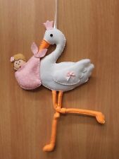 Fiocco nascita rosa usato  L Aquila