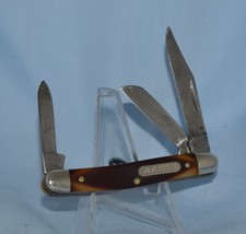 Schrade delrin stockman for sale  Berry
