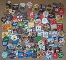 100 beer mats for sale  WARWICK