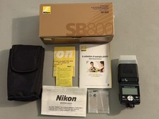 Flash Speedlight Nikon SB-800 com caixa, estojo e papelada TESTADO funcionando comprar usado  Enviando para Brazil
