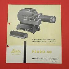 Leitz leica brochure usato  Roma