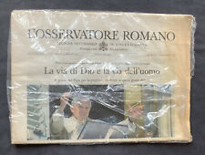 Osservatore romano anno usato  Roma