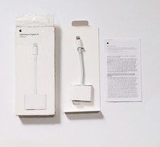 Usado, Adaptador AV digital Apple Lightning genuíno A1438 - HDMI para iPhone iPad - 1080p comprar usado  Enviando para Brazil