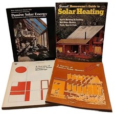 SOLAR ENERGY HOUSE & BUILDING - Lot of 4 Illustrated Paperback Books comprar usado  Enviando para Brazil