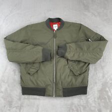 Jaqueta Bombardeiro GAP Masculina LT Grande Alta Exército Verde Lâmina Gola Zíper Completo Excedente, usado comprar usado  Enviando para Brazil