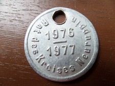 Ddr hundesteuermarke 1976 gebraucht kaufen  Rheinsberg