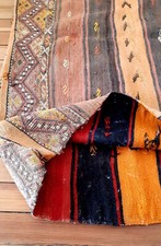 Ancien kilim oriental d'occasion  Bitche