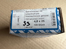 Bohrschrauben 8x25mm 100stück gebraucht kaufen  Lotte